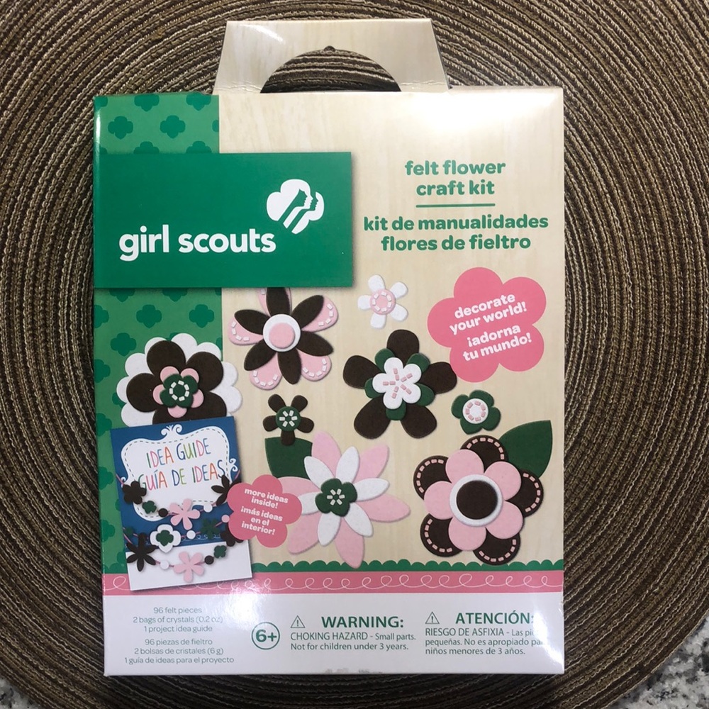 Girl Scouts Felt Flower Craft Kit
